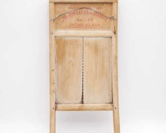 Vintage The Federal Washboard Baby Grand Wood USA