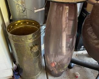 brass umbrella stand 