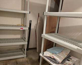 Set Of 2 Rubbermaid Shelves