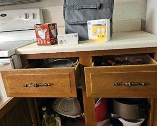 Contents Of Lower Cabinet