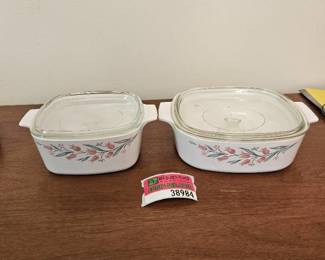 1 Small and 1 Large Corning Ware