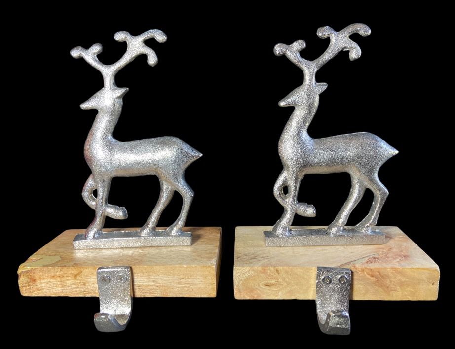 Deer Stocking Hangers 