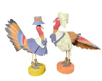 Thanksgiving Turkey Candleholders 
