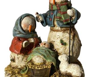 Snowman Nativity 