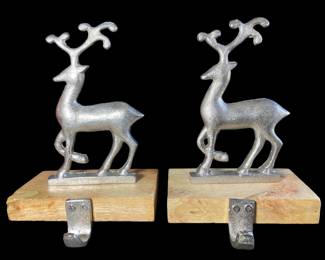 Deer Stocking Hangers 