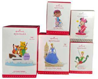 2015 Disney Hallmark Ornaments 