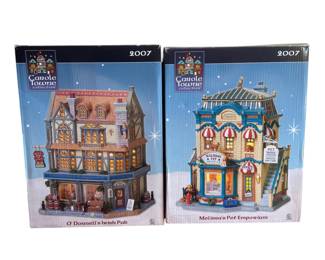 Carole Town Collection Christmas Houses 