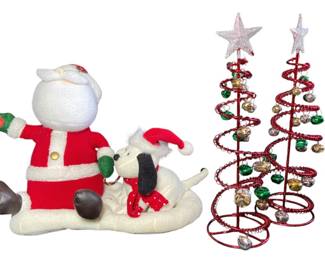 Musical Toy and Jingle Bell Trees 
