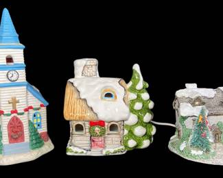 Christmas Village Houses 