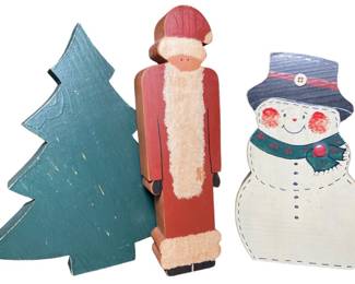 Wooden Christmas Decor 