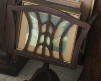 Vintage music sheet holder 