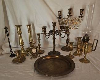 Brass Candle Stick Holders More