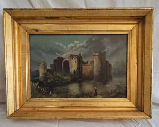 Antique Oil Painting 