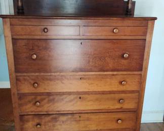 Vintage Chest of Drawers 6 Drawers