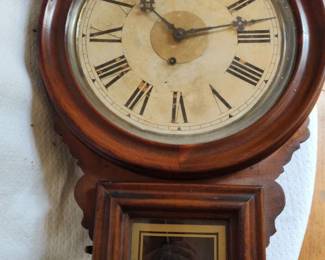 Antique E. Ingraham Dew Drop Regulator Clock