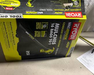 Ryobi leaf vac