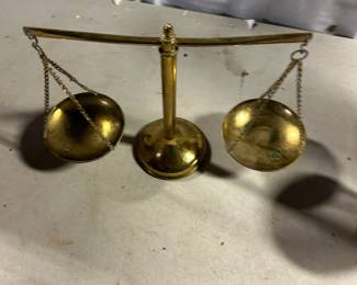 Brass scale
