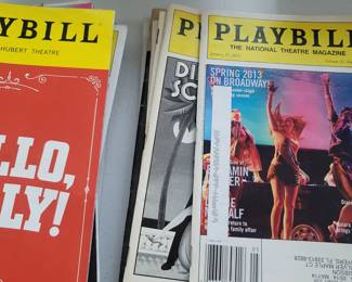 Broadway play bills