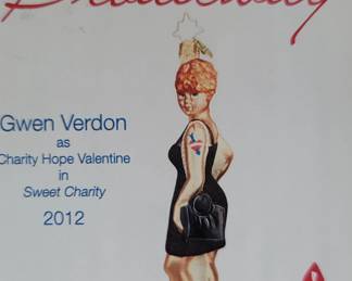 Radco Gwen Verdon Christmas ornament 