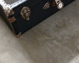 Vintage steamer trunk 