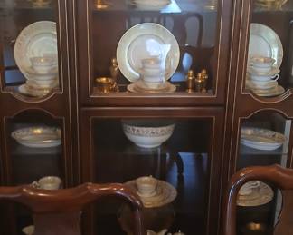 Lighted China cabinet 