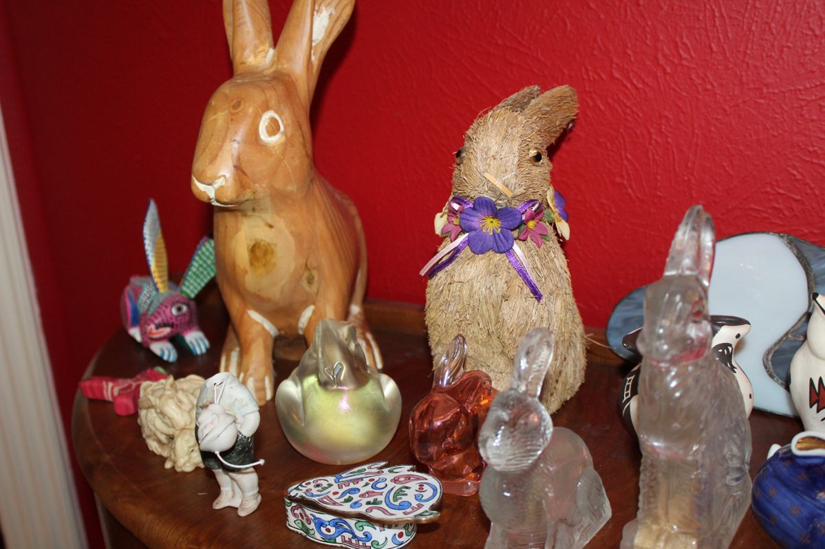 lots of bunnies and owls