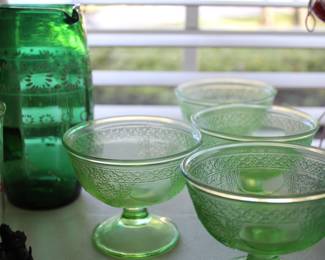uranium glass sherbets