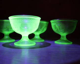 uranium glass sherbets