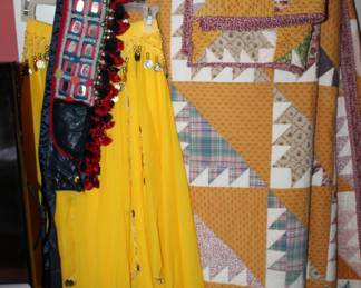 belly dancing outfit; quilt
