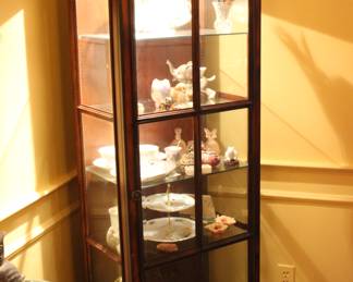 lighted curio