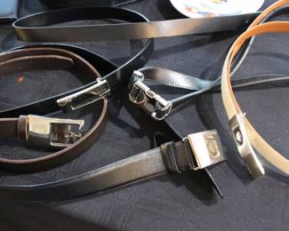 Gucci & Ferragamo belts