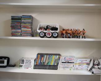 CD's; gaming items