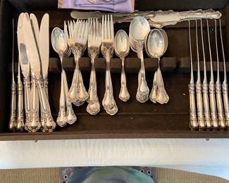 Gorham “Chantilly” Sterling flatware