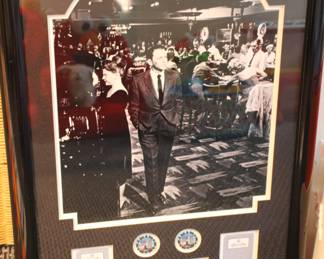 Frank Sinatra framed art