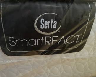 #21	Serta Twin bed with platform (mattress sealed in plastic)	 $150.00 
