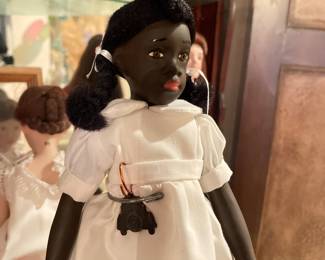 Vintage Norman Rockwell Porcelain Character Doll Wilma Collector series Dolls 