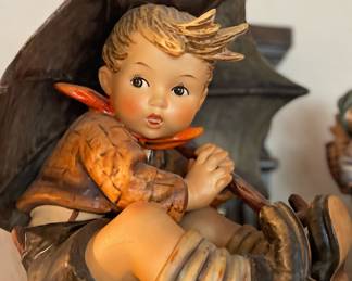 Large Hummel Umbrella Boy