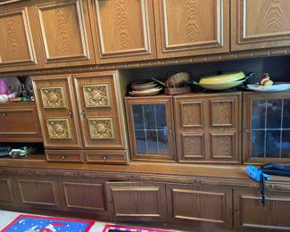 German Shrunk wall cabinet 50 years old! (Must bring your own movers!)