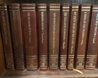 Vintage Time Life books, classics of the old West