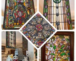 Stained glass windows