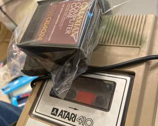 Vintage Atari program recorder