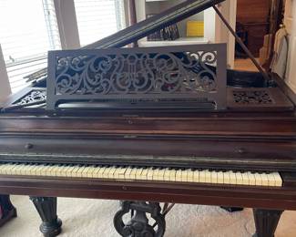 Chickering & sons rare piano 1800's. Jonas Chickering and James Stewart founded the Chickering & Sons piano company in Boston, Massachusetts in 1823. The last piano made by Chickering & Sons was in 1983