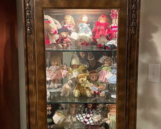 Beautiful ornate china cabinets 