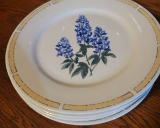 Bluebonnet Plates.  Original Price is ridiculous, but you know homey don't play that...knocked these way down price wise