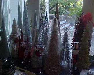 More of the large Christmas trees.