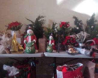 Boatloads of Christmas Items.