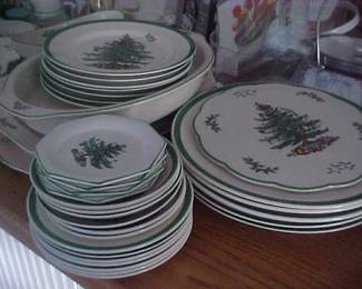 Very large collection of Spode Christmas Pattern