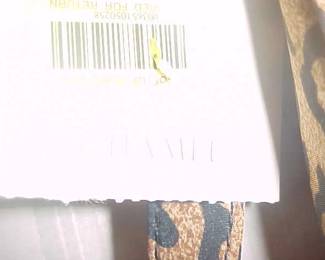 Bechamel Tag from designer purse.