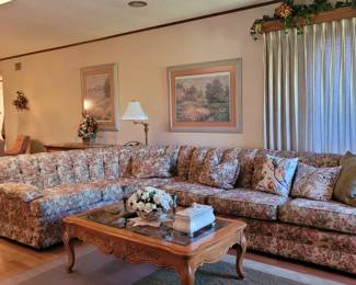 $75 - On Saturday-Vintage Sectional