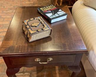 Council Craft Drawer End Table in Cherry